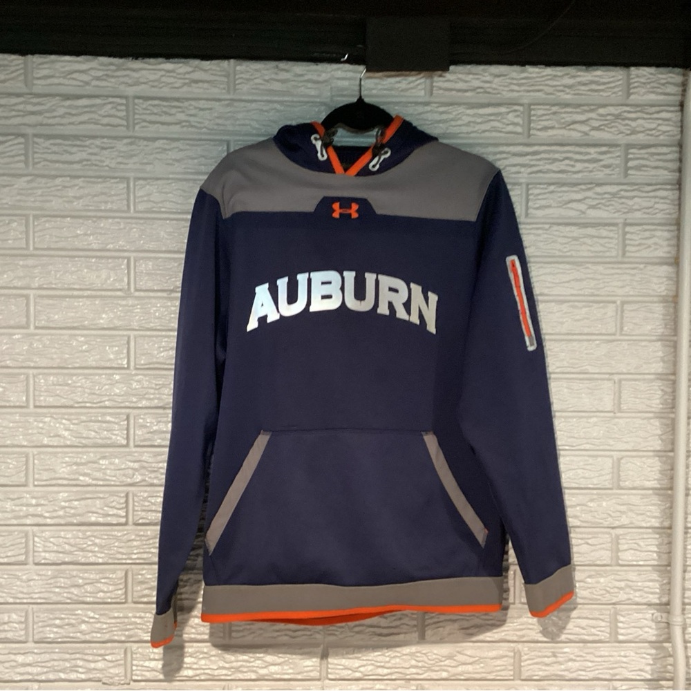 Auburn Tigers Under Armour Hoodie Coldgear Adult Medium